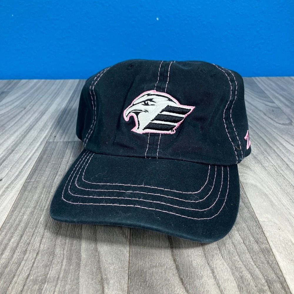 Philadelphia‎ Eagles Hat Zephyr Women's Adjustable Black Pink Stitching